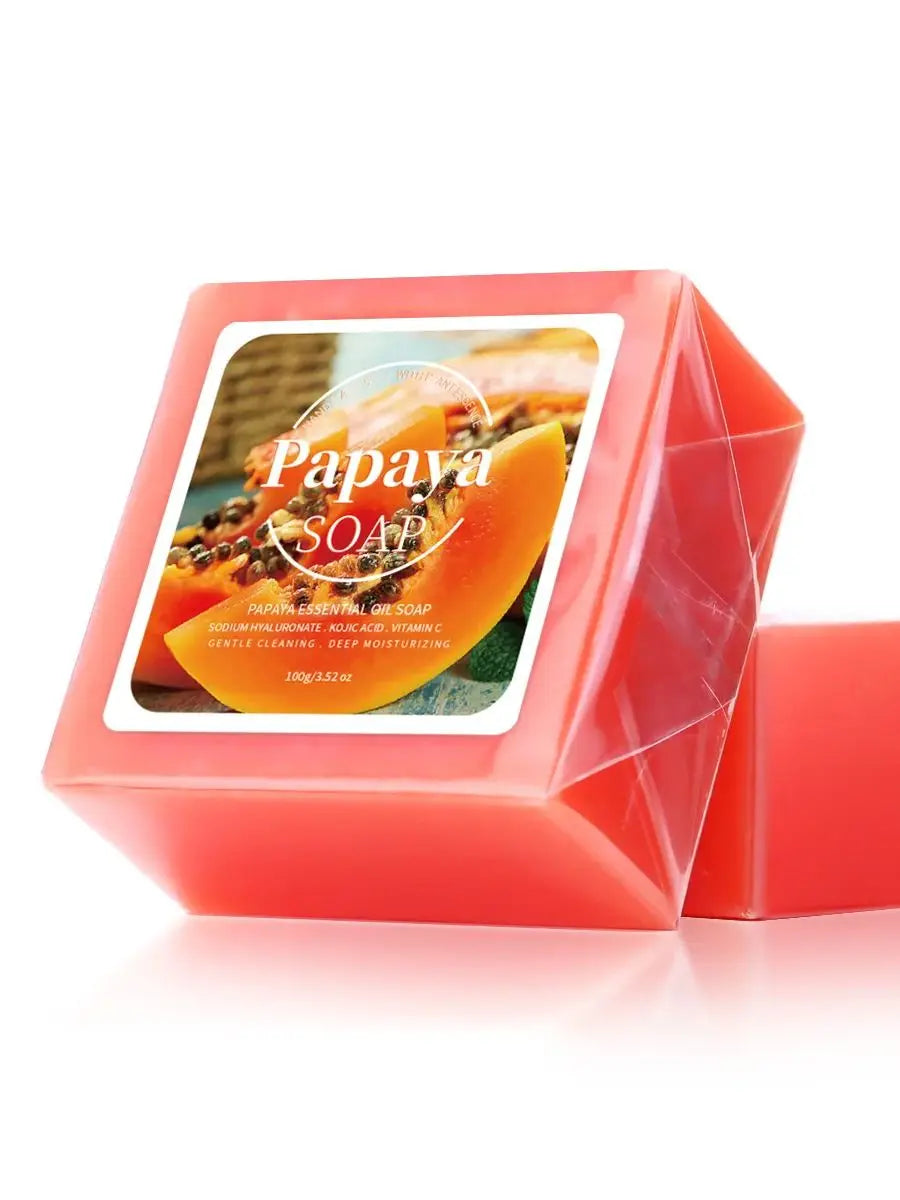 Papaya & Coconut Goat Milk Brightening Soap 100g