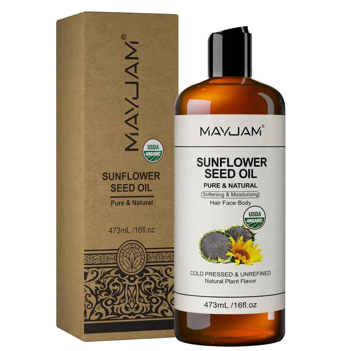 USDA Organic Coconut & Argan Oil for Skin & Hair