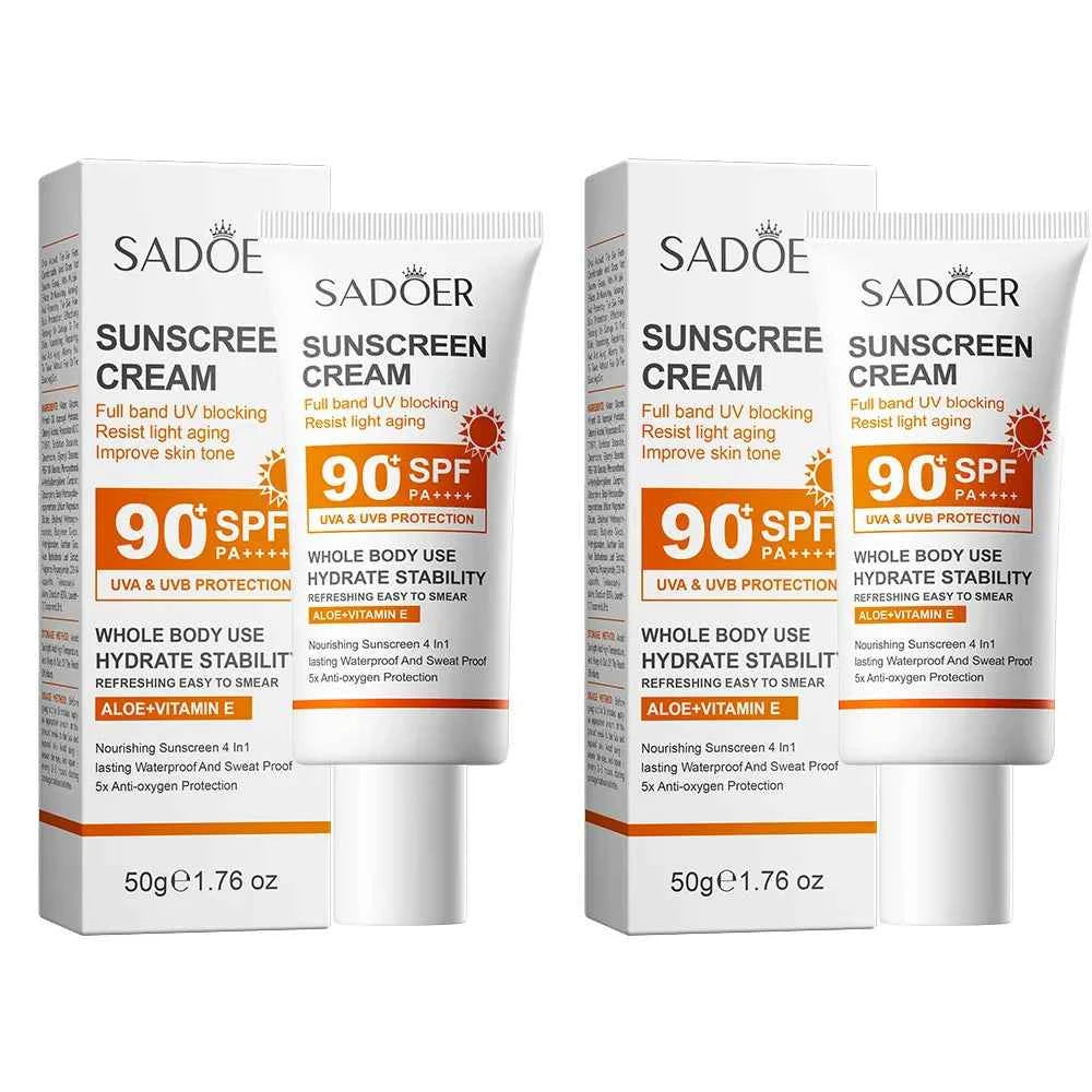SPF90 Body & Face Sunscreen Lotion