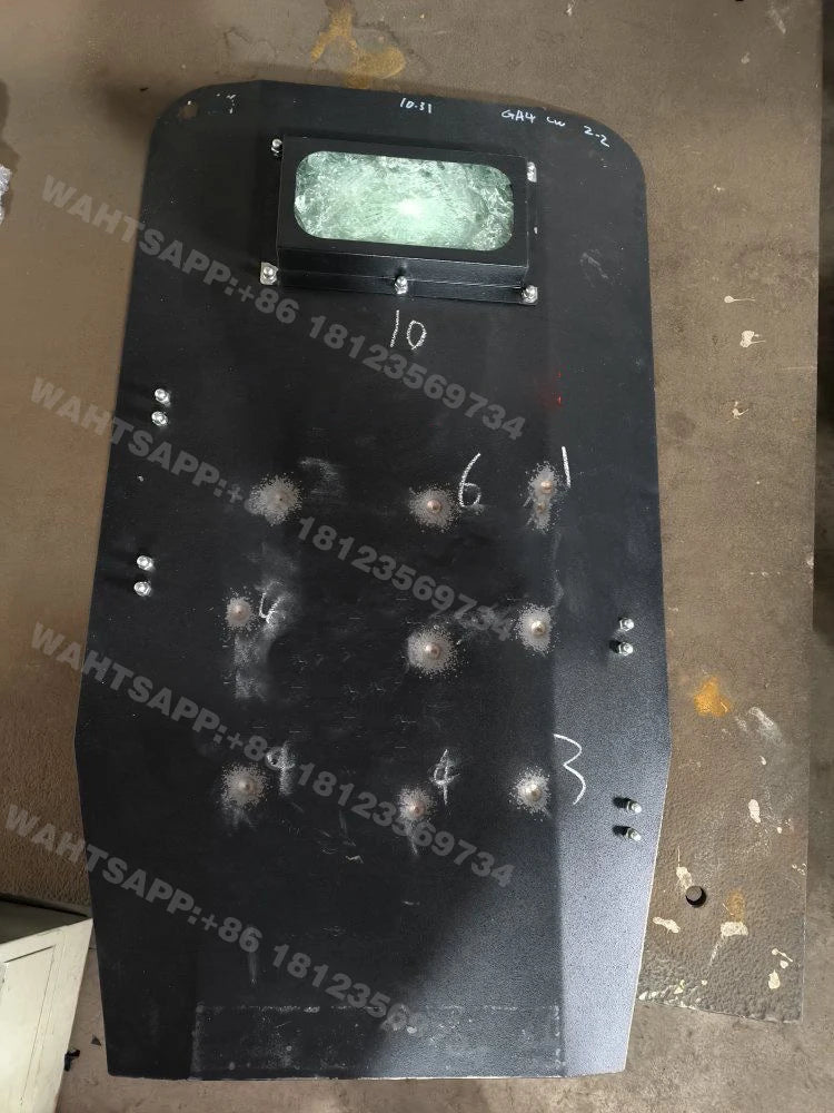Truly ISO Ultra LightWeight Steel NIJ IIIA .44 Shield Protective Shield Tactical by PETAL & GLOW