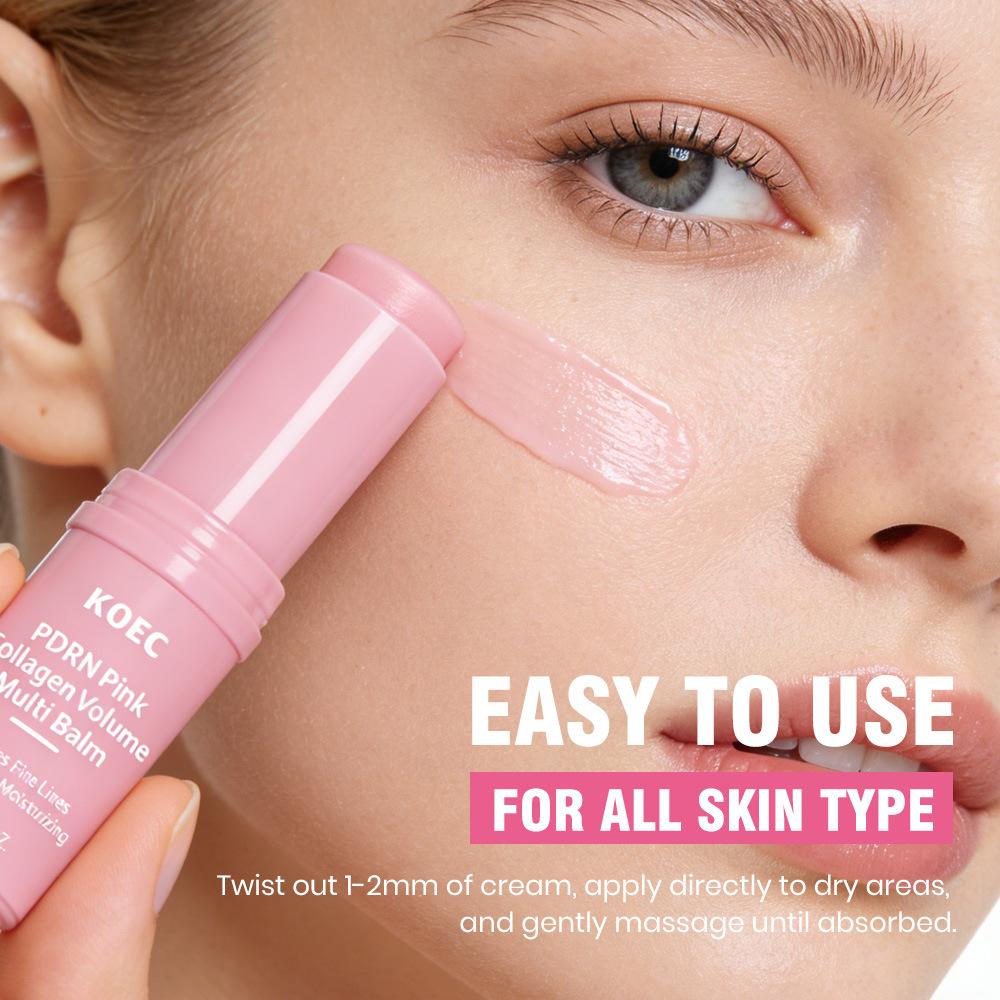PDRN Pink Collagen Capsule Cream 5% Niachinamide VC Whitening Hydrolyzed Collagen Face Cream Moisturizing Firming Skin Care by PETAL & GLOW