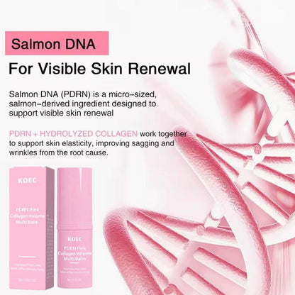 PDRN Pink Collagen Capsule Cream 5% Niachinamide VC Whitening Hydrolyzed Collagen Face Cream Moisturizing Firming Skin Care by PETAL & GLOW