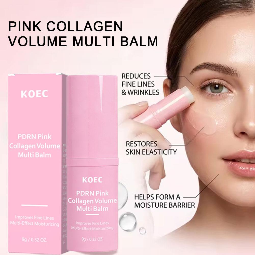 PDRN Pink Collagen Capsule Cream 5% Niachinamide VC Whitening Hydrolyzed Collagen Face Cream Moisturizing Firming Skin Care by PETAL & GLOW