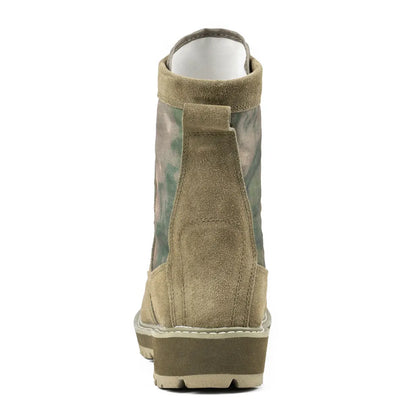 Tactical Boots Men Boots Special Force Green Army Boots Outdoor Hiking Boots Ankle Shoes Men Work Shoes by PETAL & GLOW