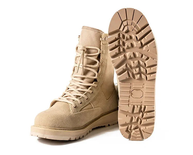 Tactical Boots Men Boots Special Force Green Army Boots Outdoor Hiking Boots Ankle Shoes Men Work Shoes by PETAL & GLOW