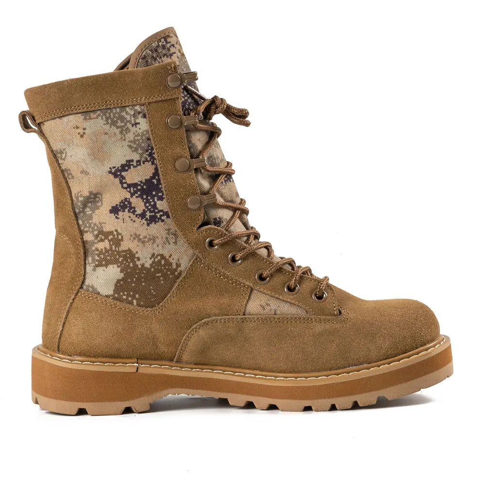 Tactical Boots Men Boots Special Force Green Army Boots Outdoor Hiking Boots Ankle Shoes Men Work Shoes by PETAL & GLOW