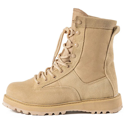 Tactical Boots Men Boots Special Force Green Army Boots Outdoor Hiking Boots Ankle Shoes Men Work Shoes by PETAL & GLOW