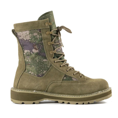 Tactical Boots Men Boots Special Force Green Army Boots Outdoor Hiking Boots Ankle Shoes Men Work Shoes by PETAL & GLOW