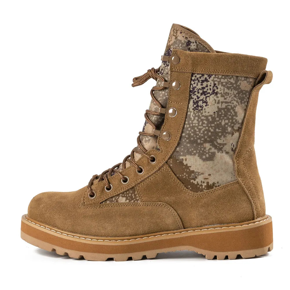 Tactical Boots Men Boots Special Force Green Army Boots Outdoor Hiking Boots Ankle Shoes Men Work Shoes by PETAL & GLOW