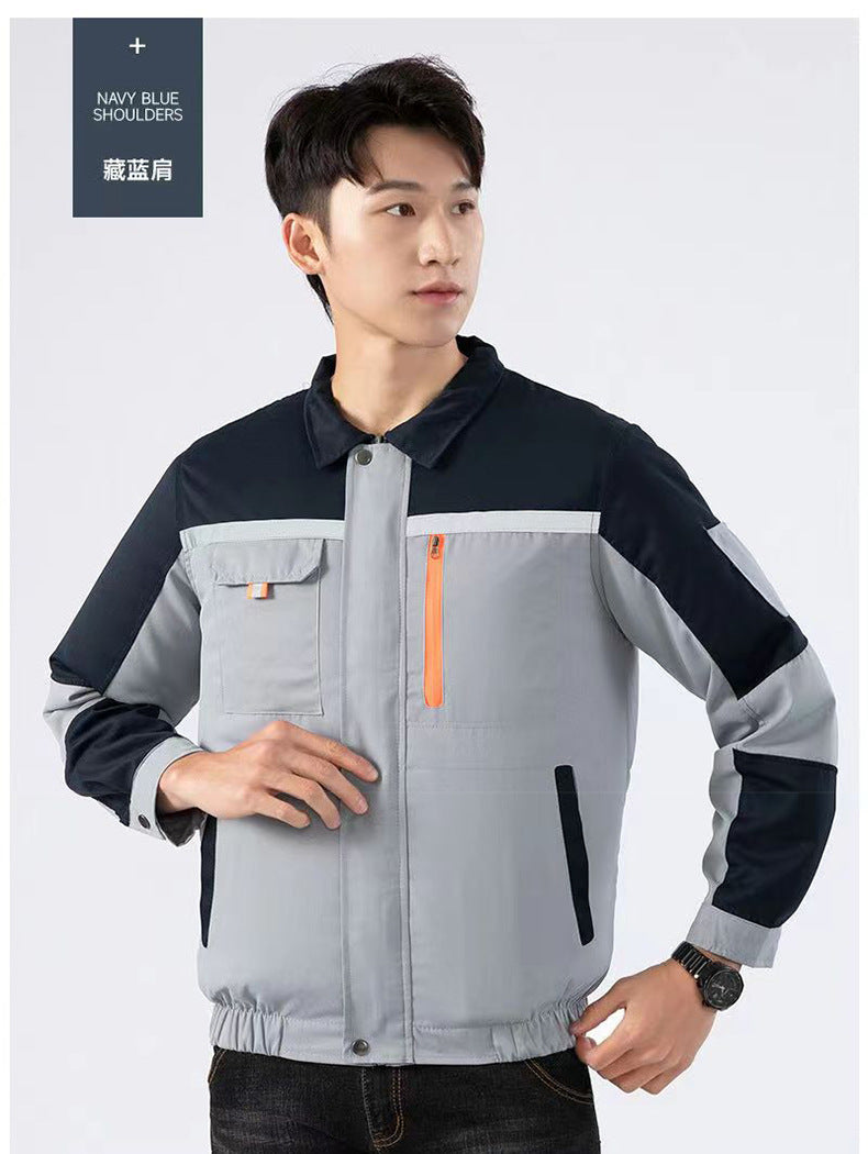 Summer Cooling Air-Conditioned Work Clothes, Refrigeration Fan Clothing, Outdoor Heat Dissipation and Heatstroke Prevention Workwear, Electrician Uniforms, Workwear