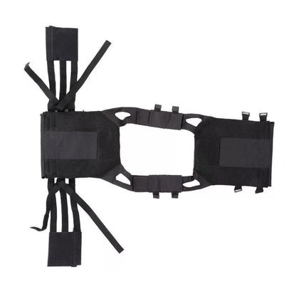 Nylon Tactical Vest Body Armor Hunting Carrier Airsoft Accessories Combat MOLLE Camo Vests by PETAL & GLOW