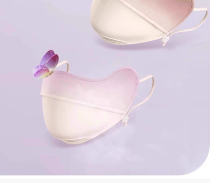 3D Neck Protection Sunscreen Mask Upf Anti-Ultraviolet Women's Face Kini Driving Ice Silk Breathable Summer Full Face