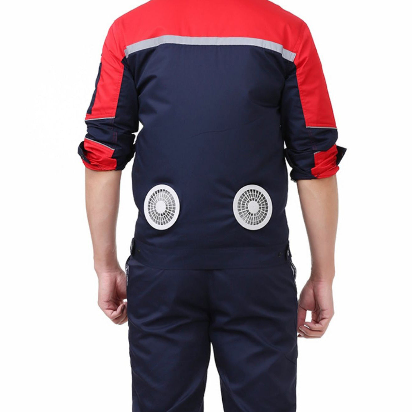 Summer Cooling Air-Conditioned Work Clothes, Refrigeration Fan Clothing, Outdoor Heat Dissipation and Heatstroke Prevention Workwear, Electrician Uniforms, Workwear