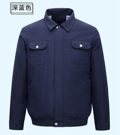 Summer Air Conditioning Clothing Cooling with Four Fans Clothing Outdoor High Temperature Heat Prevention Charging Refrigeration Electric Welding Labor Protection Work Clothes