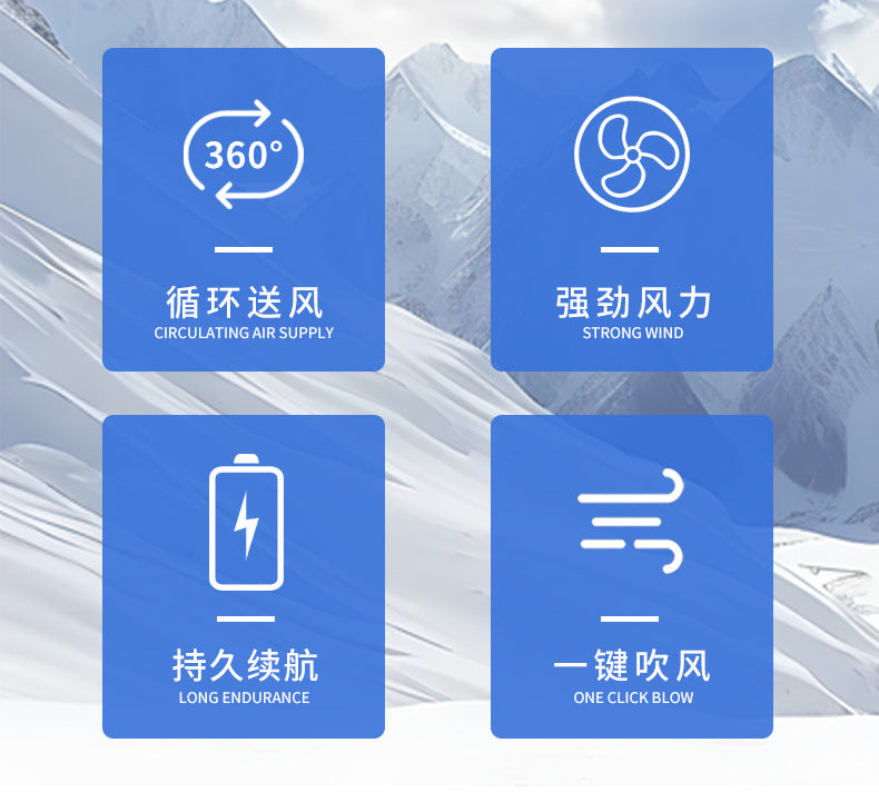 New Fan Sun Protection Clothing, Heatstroke Prevention Outdoor Work Clothes, Refrigeration Fishing Clothing for Men and Women with Fans to Cool down