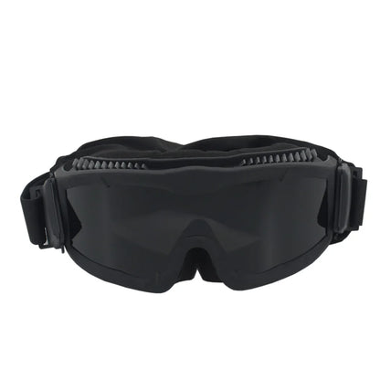 VULPO Tactical Goggles Airsoft Paintball Shooting Goggles Windproof Anti Fog Glasses Hiking Mountaineering Glasses by PETAL & GLOW