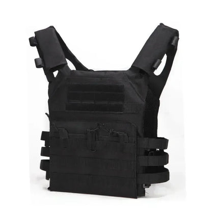 Nylon Tactical Vest Body Armor Hunting Carrier Airsoft Accessories Combat MOLLE Camo Vests by PETAL & GLOW