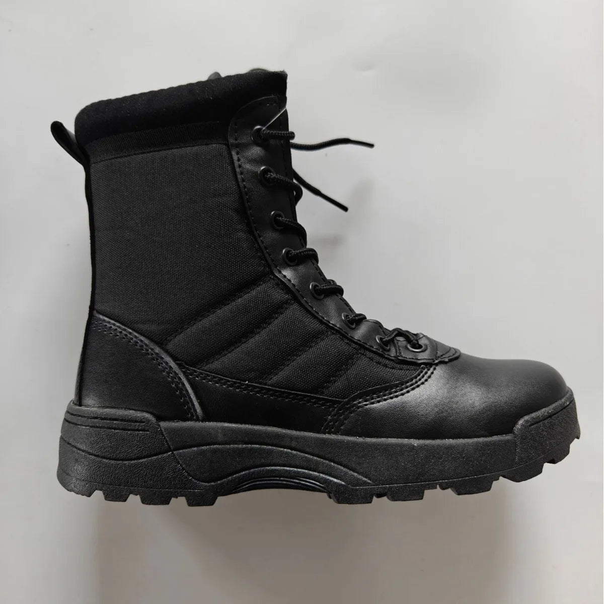 Tactical Military Boots Waterproof Special Force Desert Combat Army Boots Outdoor Hiking Ankle Boots for Men Ensure Safety Shoes by PETAL & GLOW