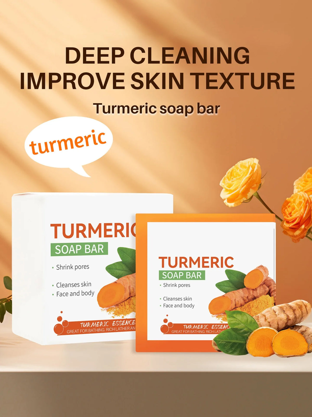 Turmeric Brightening Body & Face Soap