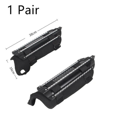 Riot Shield Self Defense Gadgets Anti-Stab Portable Personal Security Protection Equipment Supplies With Window Broken Tool by PETAL & GLOW