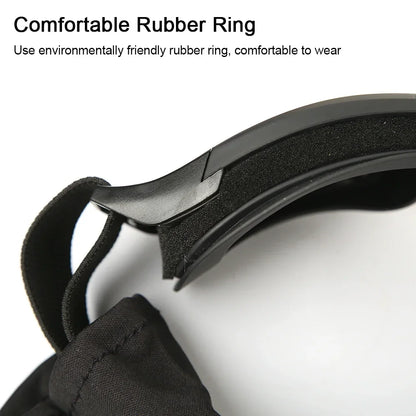 Tactical Goggles Mountaineering Shooting Sunglasses Windproof Sand Control Motocross CS Glasses 3 Lenses Replaceable Motorcycle by PETAL & GLOW