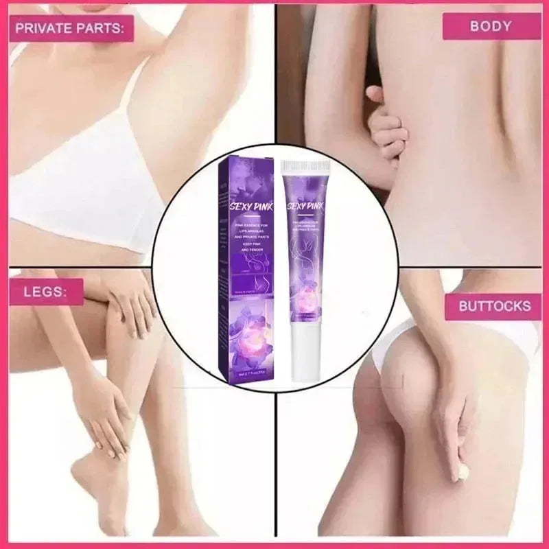 Whitening Cream Private Parts Underarm Bleaching Whiten Butt Knee Brighten Inner Thigh Intimate Parts Dark Remove Melanin by PETAL & GLOW