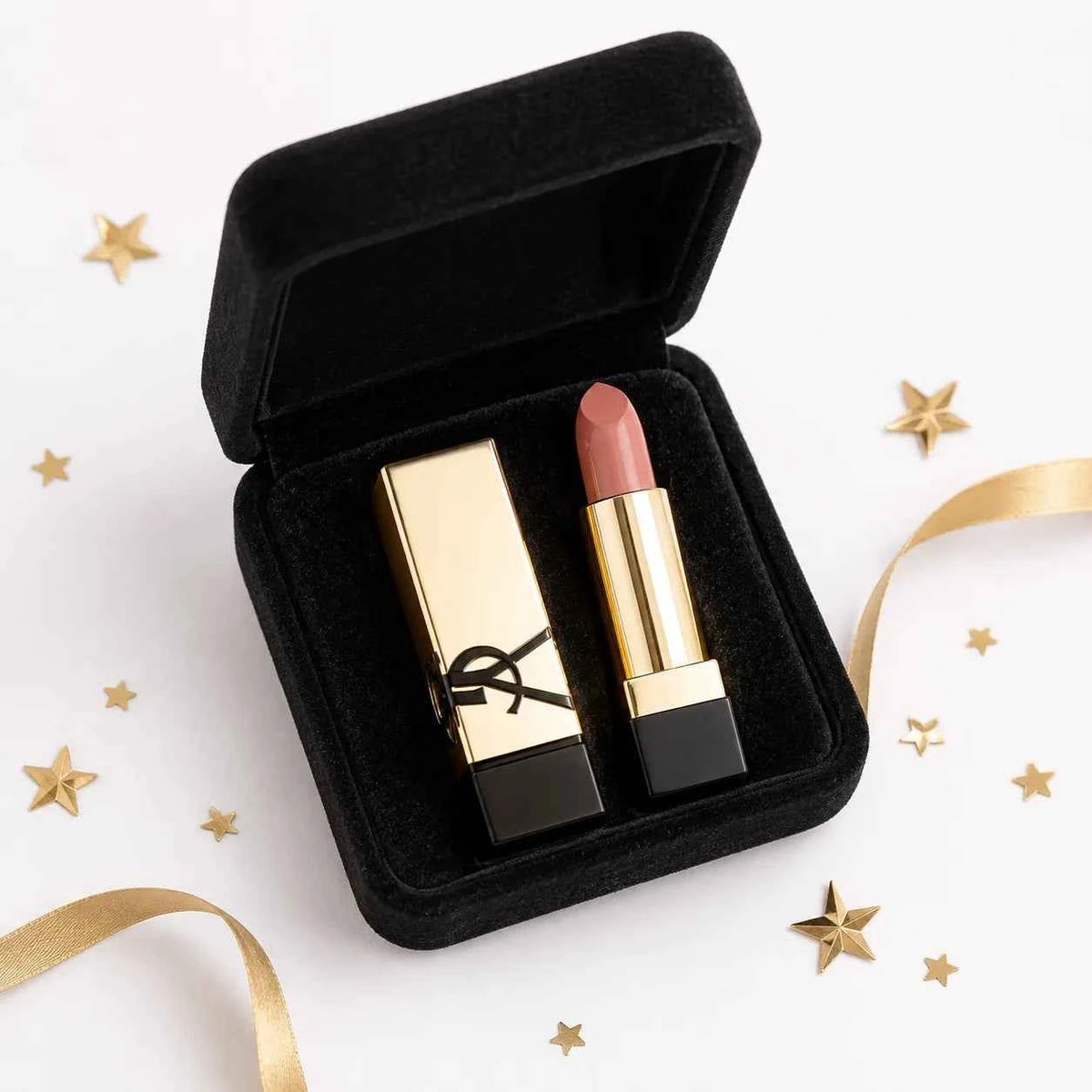 Rouge Pur Couture Satin Lipstick Mini 1.6g — Nu Muse