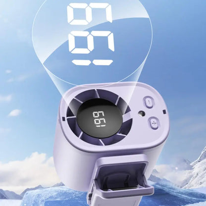 Fan Waist Hanging Neck Clip Handheld Small Fan Desktop Multifunctional High Wind Speed Small Fan