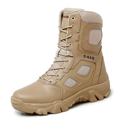 Men Male Masculine Botas Tacticas Hombre Militar Masculine SneakerMotorcycle Ankle Combat Boots Black Botas Militares Hombre by PETAL & GLOW
