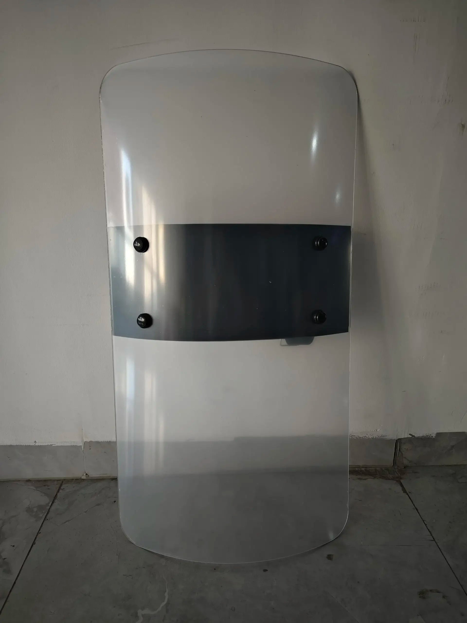 Riot Shield Security Handheld Transparent PC Square/Round Shield Campus Shield by PETAL & GLOW