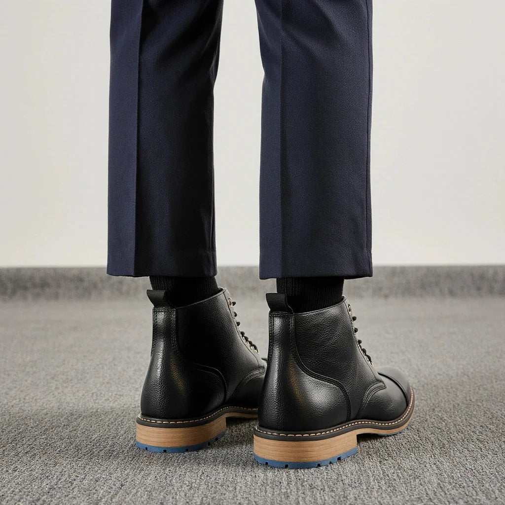 Boots Military Strong Wear-Resistant Outdoor Breathable Boots Army by PETAL & GLOW