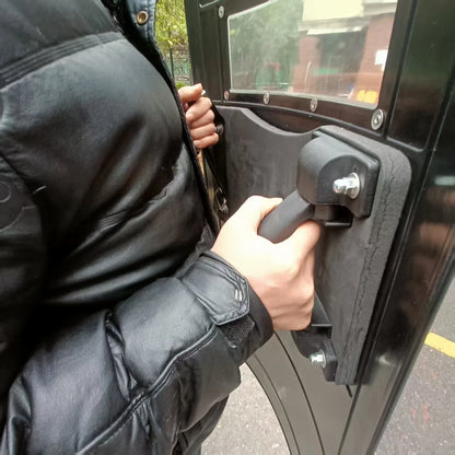 Riot Shield Handheld Explosion Shield Security Campus Militia Security Equipment PC Shield Anti stab Explosion-proof ABS by PETAL & GLOW