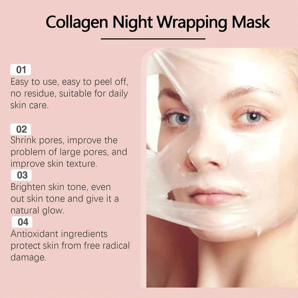 Collagen Peel-Off Mask & Jelly Cream Set