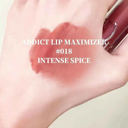 Dior Addict Lip Maximizer Plumping Lip Gloss Shade #018 2ml Mini Travel Size Volume-Enhancing Hydrating Glossy Lip Plumper Pepti