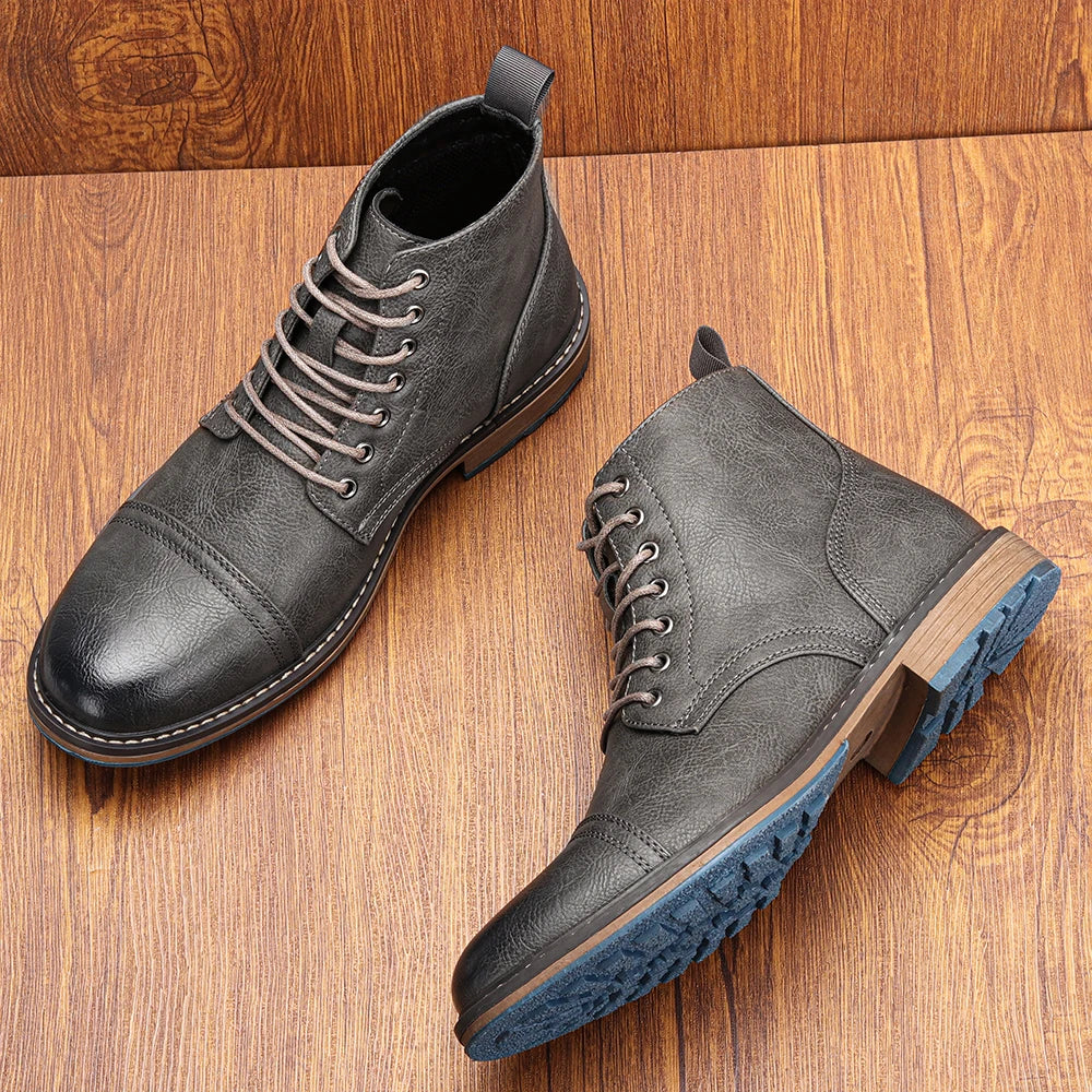 Boots Military Strong Wear-Resistant Outdoor Breathable Boots Army by PETAL & GLOW