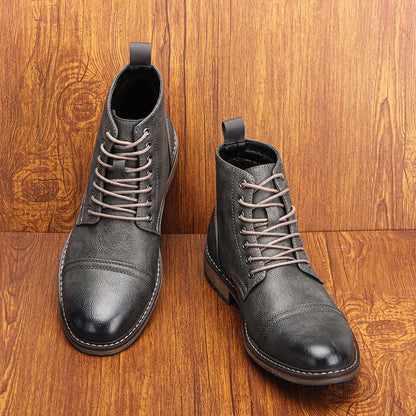 Boots Military Strong Wear-Resistant Outdoor Breathable Boots Army by PETAL & GLOW