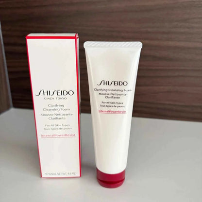 Shiseido Skin Care Cleansing Cream Hydrating Face Wash Deep Cleansing Pore Oil Control Brightening Moisturizing Gentle