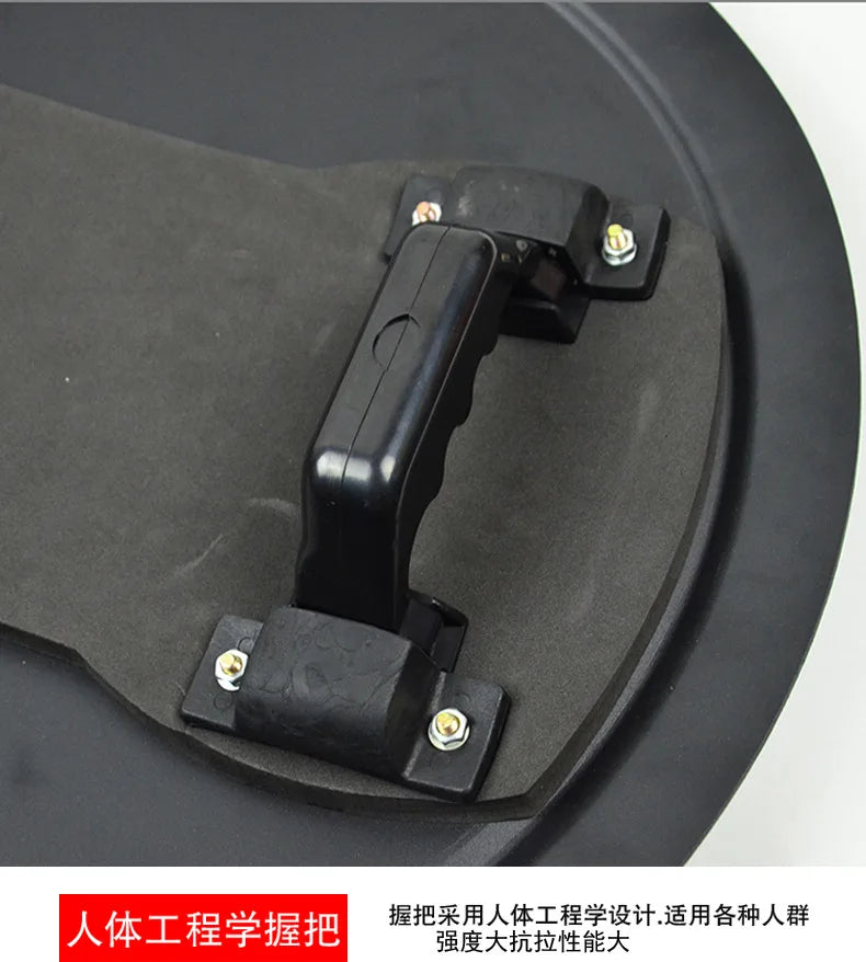 Hand Held Aluminum Alloy Riot Shield Round Tactical Shield Security Equipment Security Equipment Supplies by PETAL & GLOW