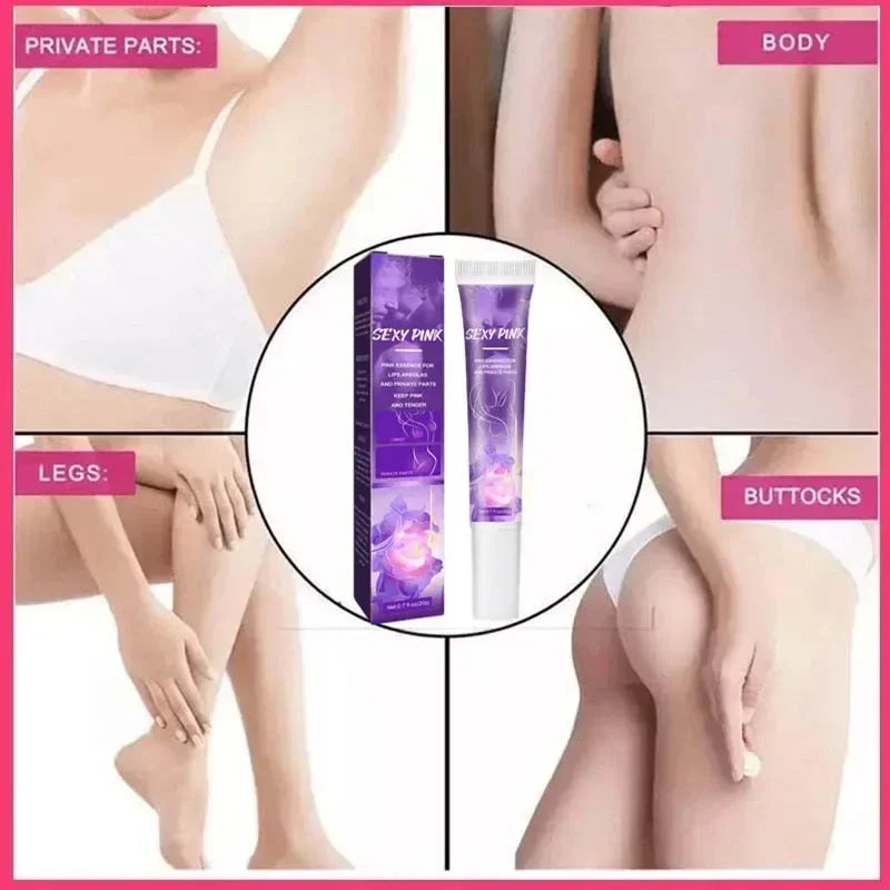 Whitening Cream Private Parts Underarm Bleaching Whiten Butt Knee Brighten Inner Thigh Intimate Parts Dark Remove Melanin by PETAL & GLOW
