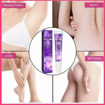 Whitening Cream Private Parts Underarm Bleaching Whiten Butt Knee Brighten Inner Thigh Intimate Parts Dark Remove Melanin by PETAL & GLOW