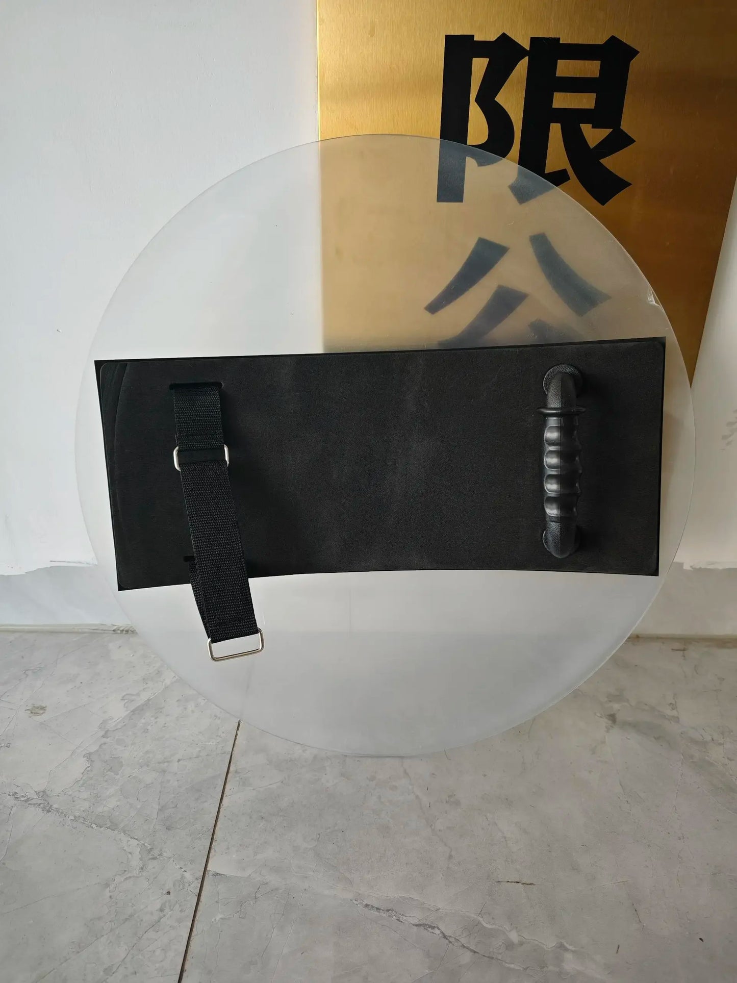 Riot Shield Security Handheld Transparent PC Square/Round Shield Campus Shield by PETAL & GLOW
