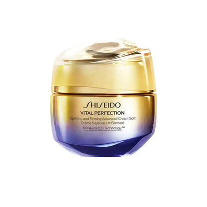 Shiseido Vital Perfection Uplifting Firming Advanced Cream 50ml Safflower Extract Lifting Smoothing Nourishing Moisturiser