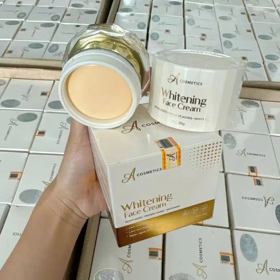 20g Whitening Face Cream Nam Tan Nhang Ngan Ngua Mun Tham Whitening Brightening Skin Care 20ml by PETAL & GLOW