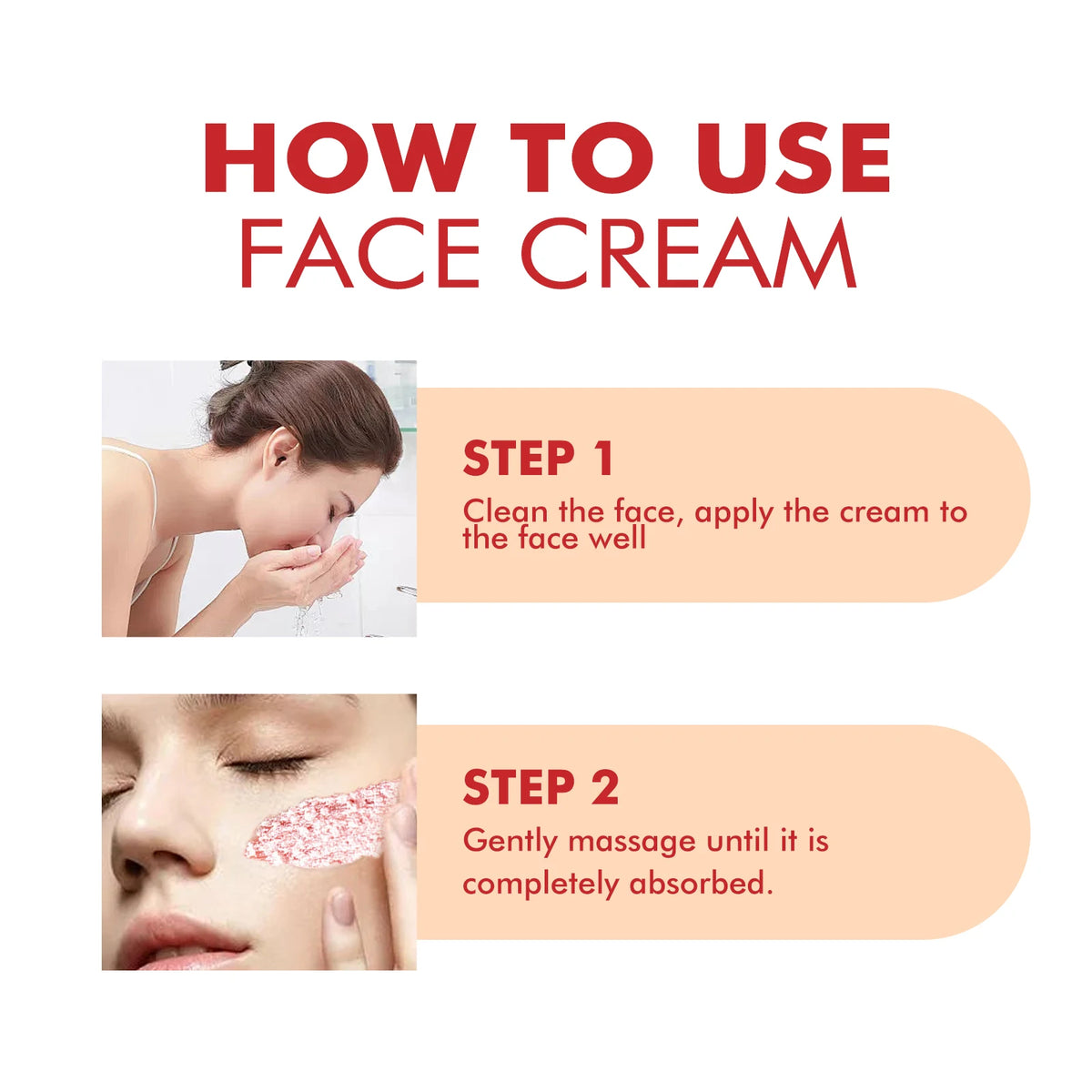 Dragon's Blood Hyaluronic Acid Cream Anti-Aging Face Moisturizer Pore Refining & Skin Repair Brightening Cream for Skin Care by PETAL & GLOW