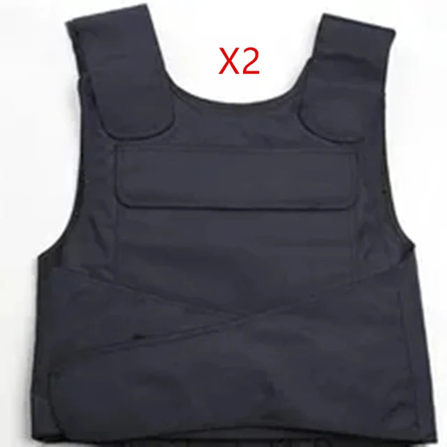 High Manganese Steel Hard Anti-stab Vest Outdoor Body Security Helmet Armor Tactic Military Stimulate Vest Defence Thorn Clothes by PETAL & GLOW