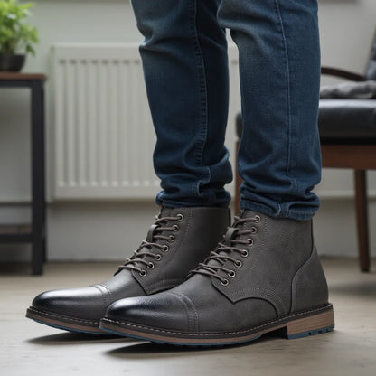 Boots Military Strong Wear-Resistant Outdoor Breathable Boots Army by PETAL & GLOW