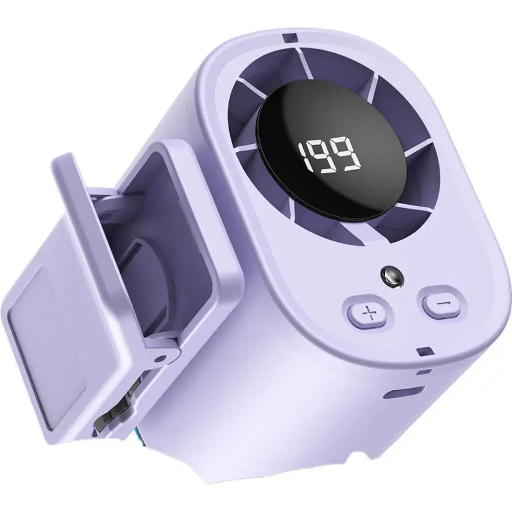 Fan Waist Hanging Neck Clip Handheld Small Fan Desktop Multifunctional High Wind Speed Small Fan