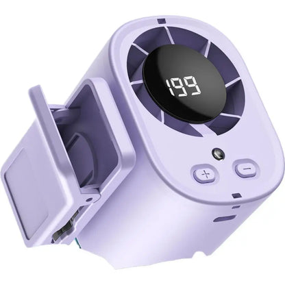 Fan Waist Hanging Neck Clip Handheld Small Fan Desktop Multifunctional High Wind Speed Small Fan