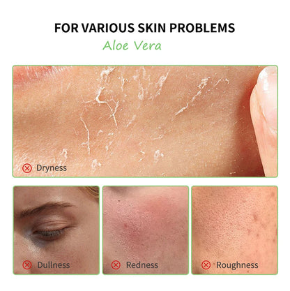 Multi-skin Care Aloe Vera Skin Care Set Deep Moisturizing Deep Nourishment Whitening Brightening Hydrating Smooth Skin