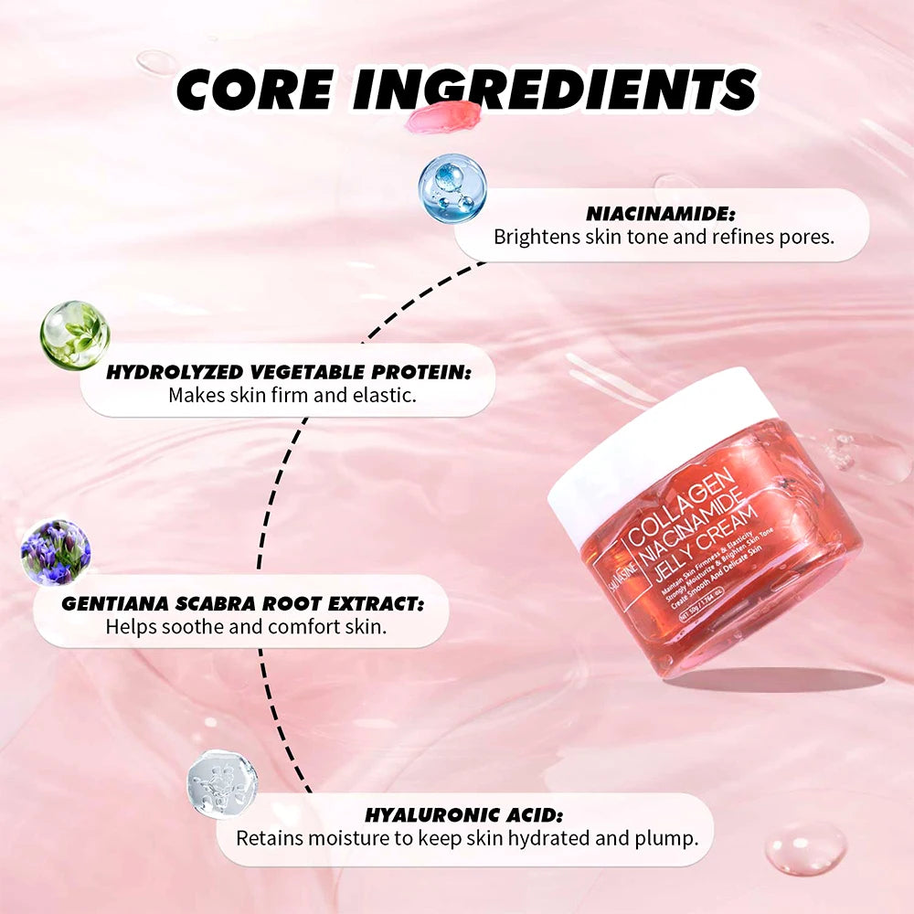 Collagen Peel-Off Mask & Jelly Cream Set